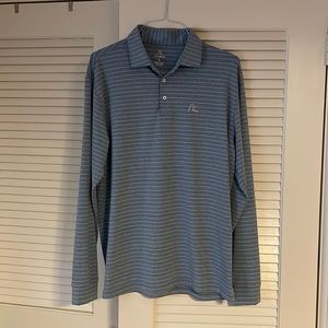 Rhoback long sleeve polo